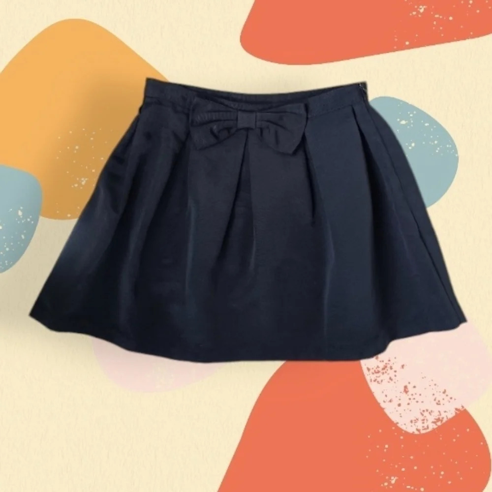 BETHANY Mota Pleated Black Mini Skirt Y2K Indie Sleeze